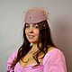 Order Hat with veil Amazon dusty rose. Novozhilova Hats. Livemaster. . Hats1 Фото №3