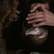 Посуда handmade. Livemaster - original item GRADE 2 Teapot 750 ml series Bronze Normans. Handmade.
