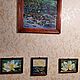  Oil painting in a frame 'Magic Lotus'. Pictures. Russian Oil Paintings. My Livemaster. Фото №5