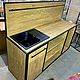 Уличная дачная кухня Лофт. Кухонная мебель. Studio63_wood. Интернет-магазин Ярмарка Мастеров.  Фото №2