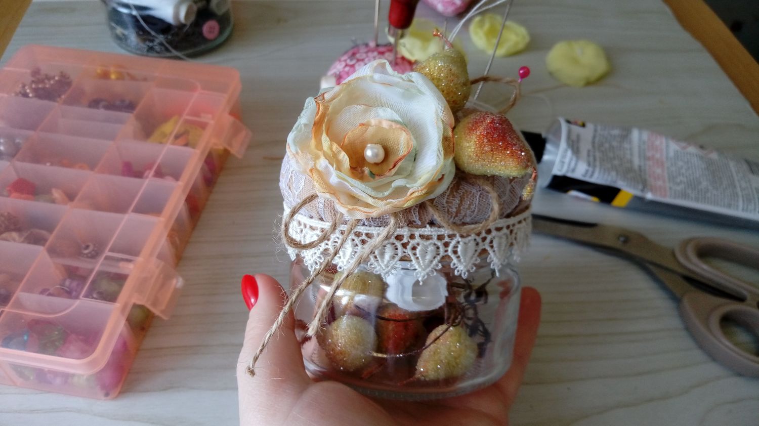 Готовая булавочница