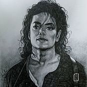 Картины: Майкл Джексон "Поцелуй Динь-динь"