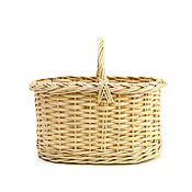Для дома и интерьера handmade. Livemaster - original item Wicker picnic basket small. basket of vines. Art.50003. Handmade.
