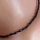 Choker Beads for Men Women Spinel Wood 925 Silver. Chokers. Rimliana - the breath of the nature (Rimliana). My Livemaster. Фото №5