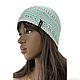 Tiffany's summer hat. Caps. avokado. Online shopping on My Livemaster.  Фото №2