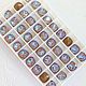 12 мм. Swarovski 4470 Cushion Square, Cappuccino DeLite. Кристаллы. Accessoria Фурнитура для украшений. Интернет-магазин Ярмарка Мастеров.  Фото №2