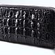 Клатч из кожи крокодила на двух молниях IMA0268B33. Клатчи. CrocShop товары из экзотической кожи. Ярмарка Мастеров.  Фото №9