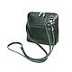  Women's green leather handbag Tinna Mod S83t-631. Crossbody bag. Natalia Kalinovskaya. My Livemaster. Фото №5