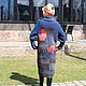 Order Woolen knitted coat Dundaga. decoupage2013. Livemaster. . Coats Фото №3