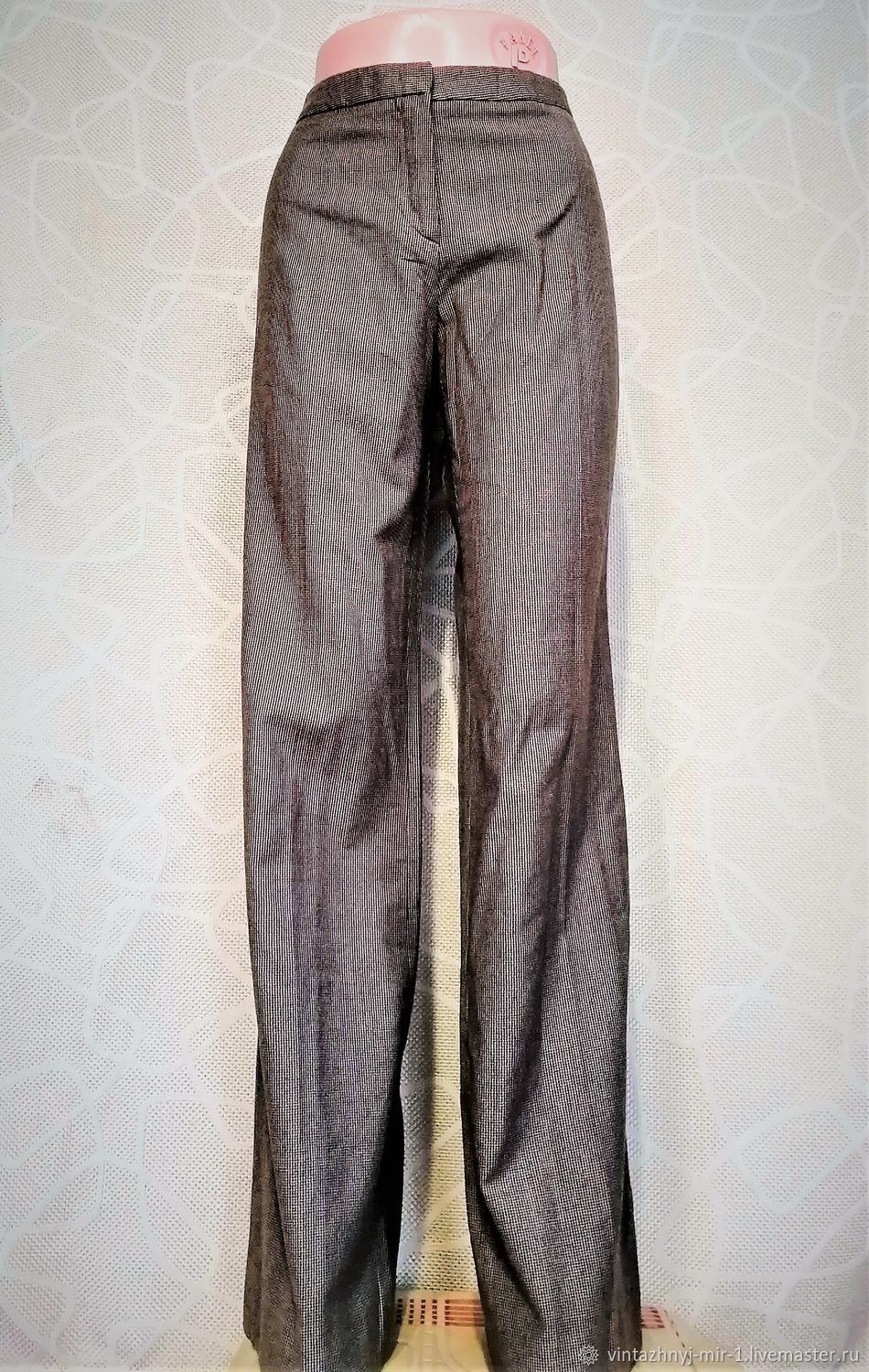 Винтаж: Одежда винтажная: брюки из шерсти alberto bini, Италия винтернет-магазине Ярмарка Мастеров по цене 2057 ₽ – PGUEQRU