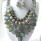 NECKLACE 3niti EARRINGS - LABRADORITE beads. Jewelry Sets. Dorida's Gems (Dorida-s-gems). Online shopping on My Livemaster.  Фото №2