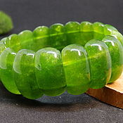Украшения handmade. Livemaster - original item Elven green quartz bracelet. Handmade.