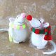 Мышка крыса  миниатюрная игрушка мышонок  подарок с юмором. Игрушки. Уютные игрушки. Ярмарка Мастеров.  Фото №8