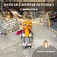Ватная ёлочная игрушка с подвесом "Девочка с батоном", Елочные игрушки, Саратов,  Фото №1