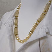 Винтаж handmade. Livemaster - original item Vintage necklaces: Beads of Soviet. Handmade.