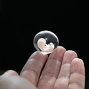 Куклы и игрушки handmade. Livemaster - original item The embryo is 7 weeks in the lens, 7 weeks pregnant. Handmade.