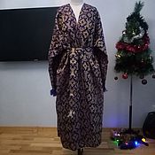 Одежда handmade. Livemaster - original item Silk organza robe. kimono. Handmade.