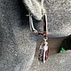 Серьги с рубинами. Серьги классические. My darling stone. Ярмарка Мастеров.  Фото №4