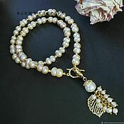 Украшения handmade. Livemaster - original item Necklace. pearl. Handmade.