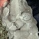 «Сахарный» кварц на гранате. Друза. Алхимия Души и Камня. Ярмарка Мастеров.  Фото №6