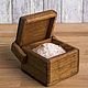 Order Box light oak storage 'Cube'. Foxwoodrus. Livemaster. . Sugar Bowls Фото №3