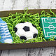 Order Soap set of three items for a football Player. Soap-making workshop. Livemaster. . Soap Фото №3