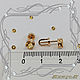 Stud earrings 'Heart-m' gold 585, citrines. Earrings. MaksimJewelryStudio. My Livemaster. Фото №6