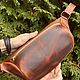 Сумка-банан cross-body сумка. Поясная сумка. Mountainman_lc | изделия из кожи. Ярмарка Мастеров.  Фото №5