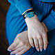 Regalise bracelet with agate for women, Regaliz bracelet, Cheremshanka,  Фото №1