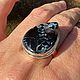 Кольцо с Питерситом серебро 925. Кольца. Jeweller -Danil. Ярмарка Мастеров.  Фото №4