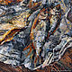 Order Oil painting still life with dried fish. Painting. Pictures for the soul (RozaSavinova). Livemaster. . Pictures Фото №3