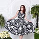 Dress in the style of 50's 'Favorite black-and-white', Dresses, Moscow,  Фото №1