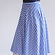 Skirt summer striped sailor. Skirts. Tolkoyubki. My Livemaster. Фото №5