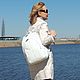  Women's leather backpack white Moonlight Mod P44-741. Backpacks. Natalia Kalinovskaya. Online shopping on My Livemaster.  Фото №2