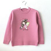 Одежда детская handmade. Livemaster - original item Sweaters and jumpers: Jumper is the most beautiful fairy. Handmade.