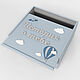 Storage box for memorabilia of a child Memory box. Gift for newborn. MyBoni. Интернет-магазин Ярмарка Мастеров.  Фото №2