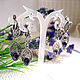 Stylish women's earrings with amethysts and filigree. Earrings. AfricaForever. Online shopping on My Livemaster.  Фото №2