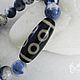 Order Amulet bracelet with Ji 8 eyes and sodalite. Veresk (veresk18). Livemaster. . Ji bead Фото №3