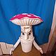 Angry Fly Agaric muppet. A ventriloquist's dummy. Puppet show. teatr.tati. My Livemaster. Фото №5
