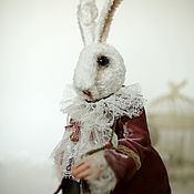 Куклы и игрушки handmade. Livemaster - original item Teddy Animals: March Rabbit. Handmade.