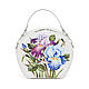 The shape of the semicircle 'Irises'. Crossbody bag. Pelle Volare. Online shopping on My Livemaster.  Фото №2