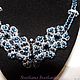 Necklace Evening Blue Pearls. Necklace. Svetlana Svetlankina. My Livemaster. Фото №4
