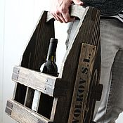 Для дома и интерьера handmade. Livemaster - original item drawer for bottles. Handmade.