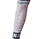 Stylish gaiters with an ornament. Charmante.  Italy. Vintage stockings. Butichok from N.. My Livemaster. Фото №4