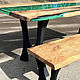 Обеденный стол: Emerald Set. Столы. Loftmarket. Ярмарка Мастеров.  Фото №5