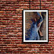 Order Painting for the loft Abstract Elephant (gray-blue brick). Pastelena. Livemaster. . Pictures Фото №3