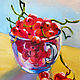 Painting with red currant 'Good morning!'still life, Pictures, Rostov-on-Don,  Фото №1