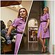 Linen dress ' Lavender', Dresses, Moscow,  Фото №1