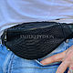 Men's Python leather waist bag. Men\'s bag. exotiqpython. My Livemaster. Фото №5