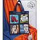 POP-ART denim shopping bag, Classic Bag, Krasnodar,  Фото №1